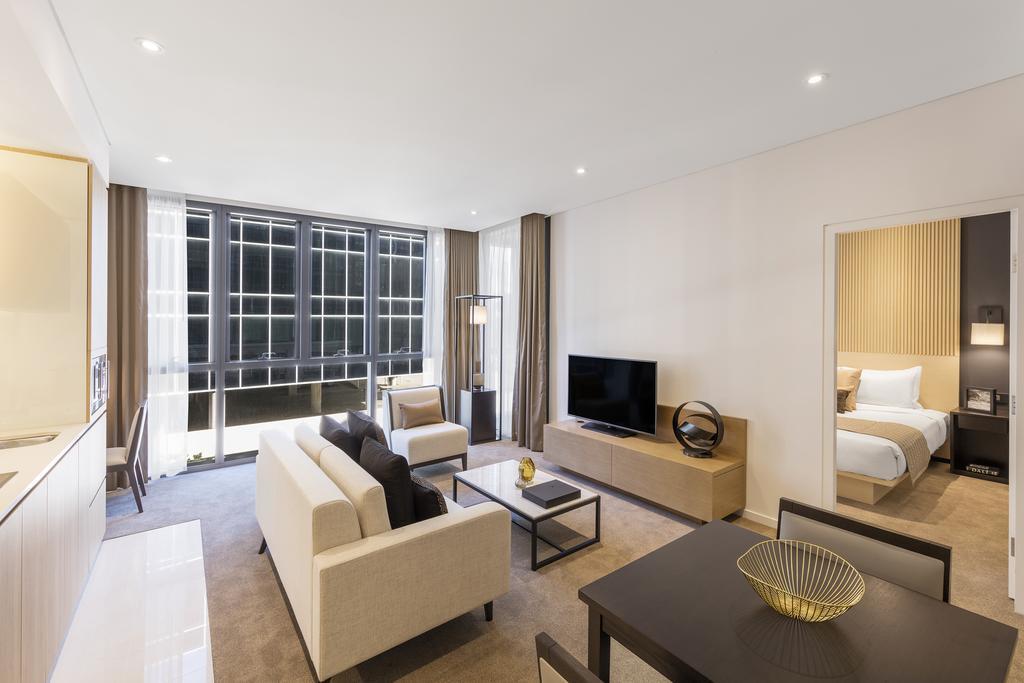 Skye Hotel Suites Parramatta Exterior photo A typical apartment