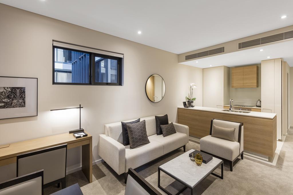 Skye Hotel Suites Parramatta Exterior photo A typical apartment at The Standard
